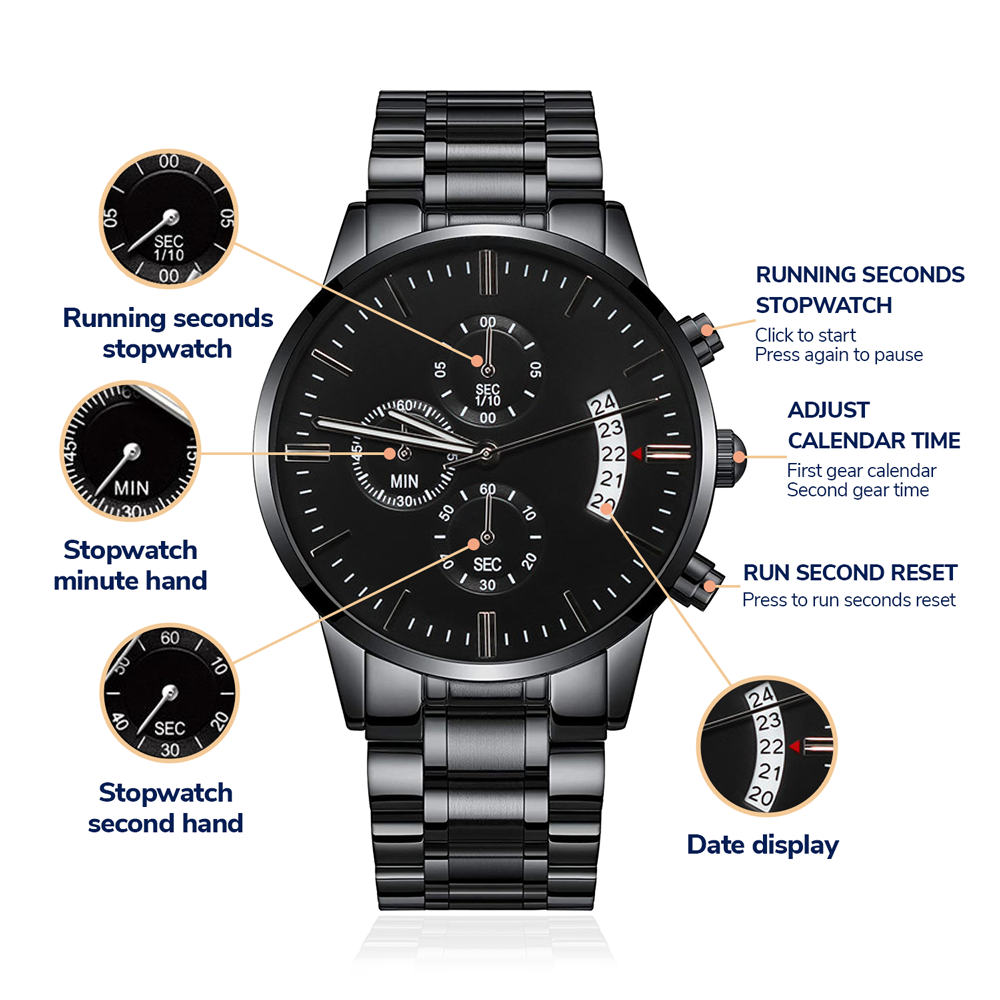 Men's Watch - Iron Sharpens Iron (Proverbs 2717)