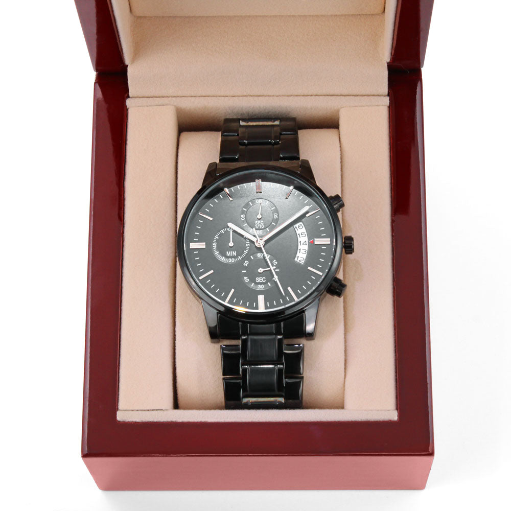Men's Watch. For Groomsman. You've Always Had My Back –