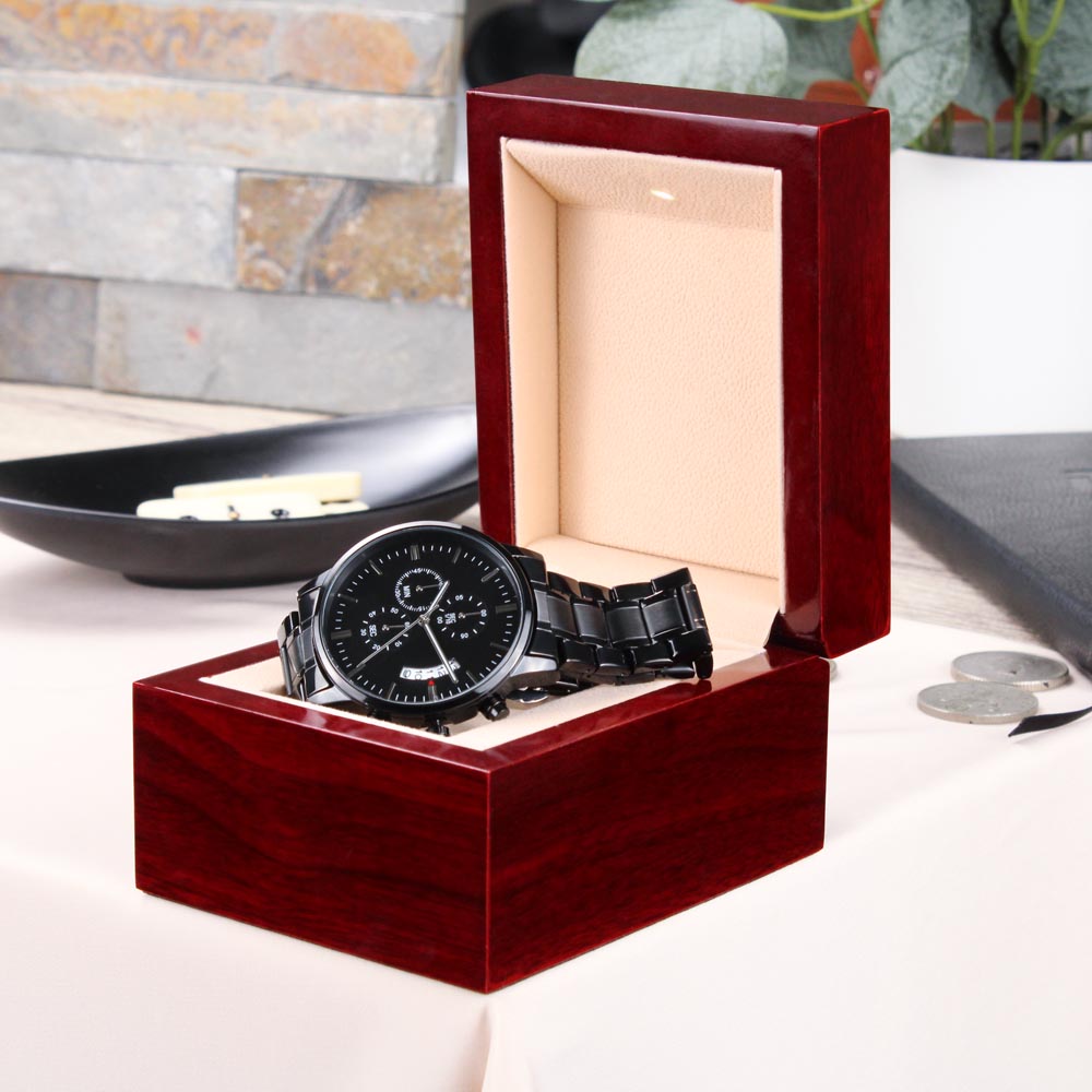 Men's Watch - Iron Sharpens Iron (Proverbs 2717)