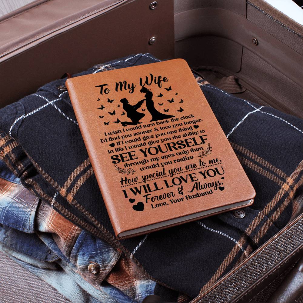 Personalized Journal - "For My Wife"