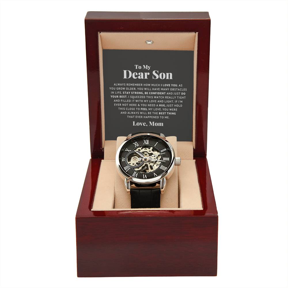 Watch. To My Dear Son. Always Remember I Love You