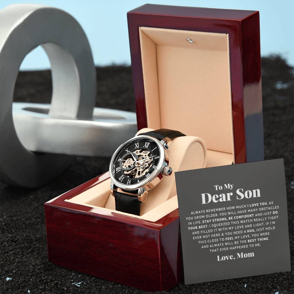 Watch. To My Dear Son. Always Remember I Love You