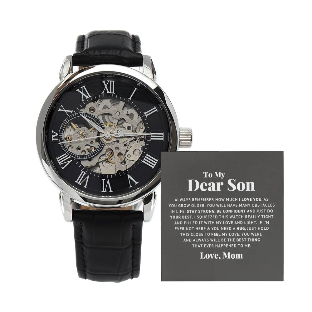 Watch. To My Dear Son. Always Remember I Love You