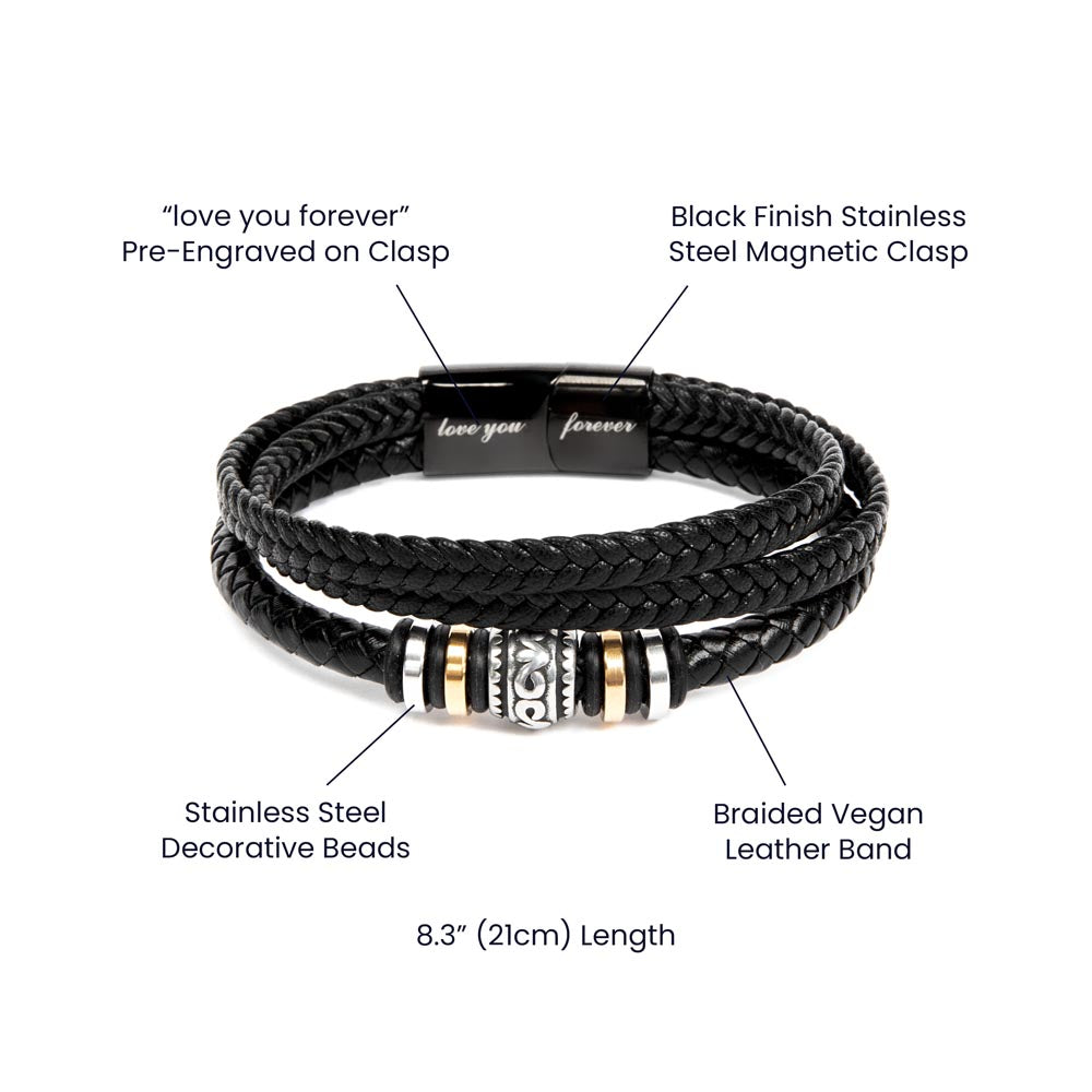 Bracelet - Grandson. Love You Forever