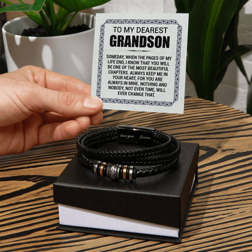 Bracelet - Love You Forever (To My Grandson) –
