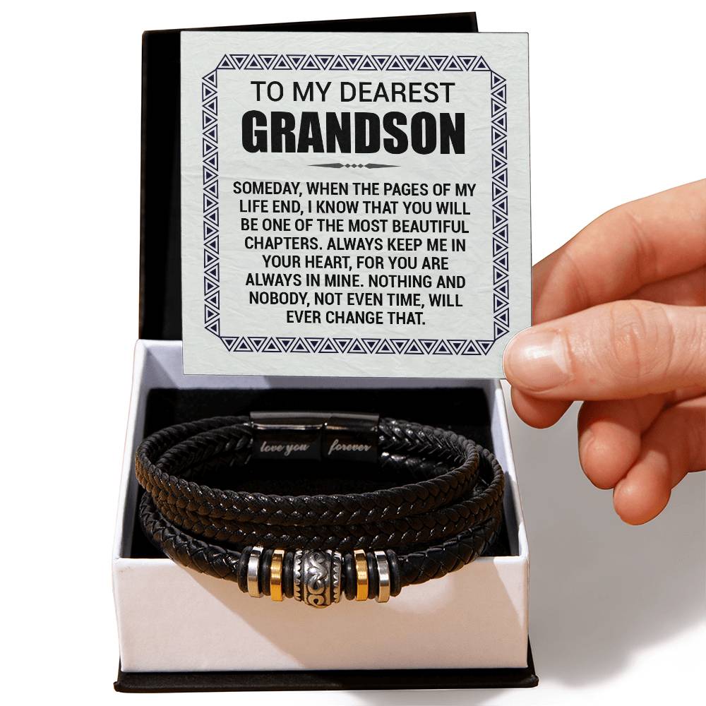 Bracelet - Love You Forever (To My Grandson) –
