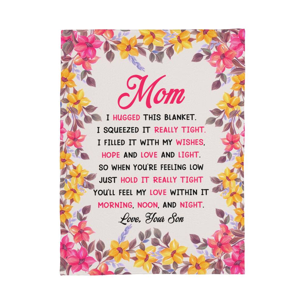 Mom GIFT – Coral Fleece Blanket