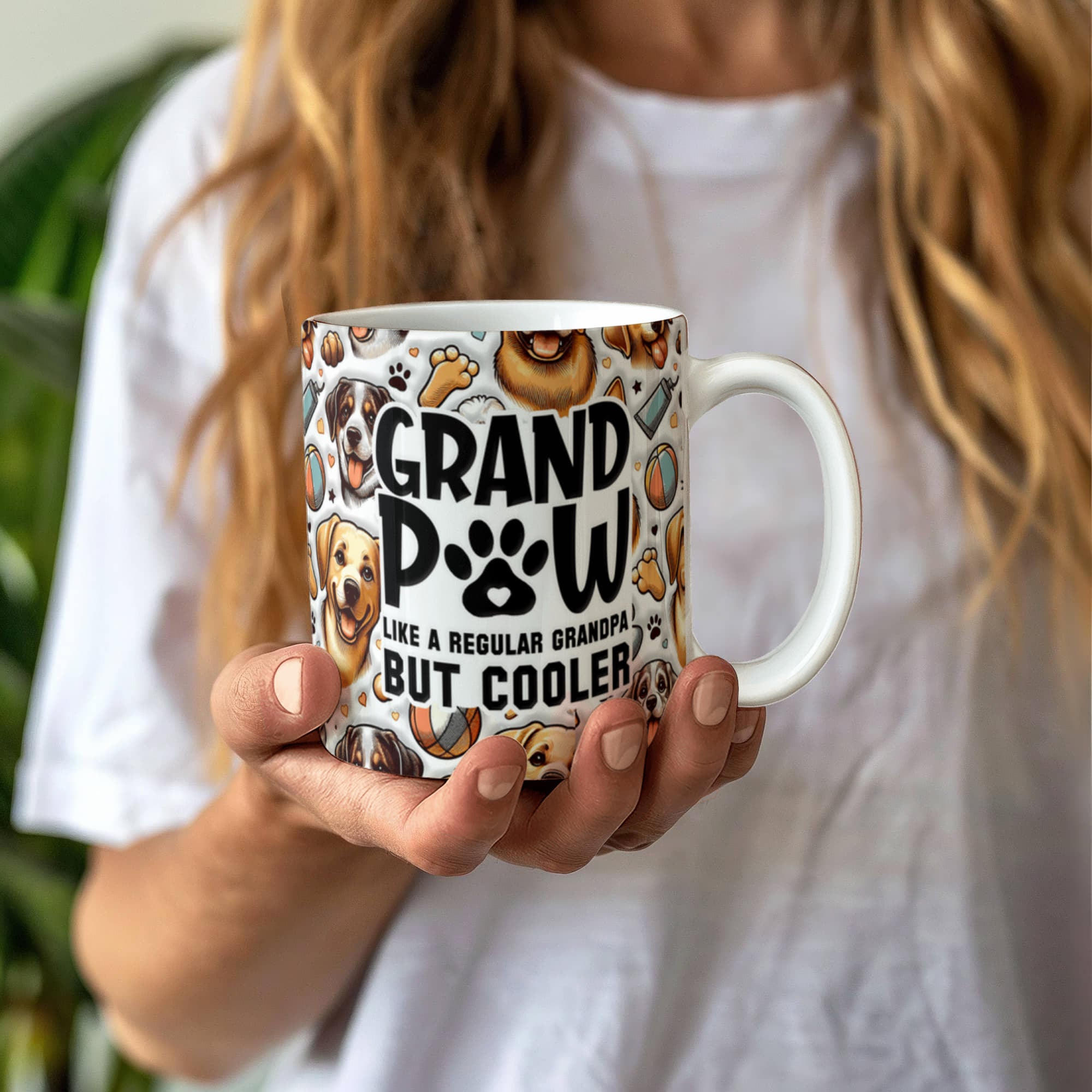 Grandpa Ceramic Mug-Funny & Heartfelt Coffee Mug Gift for Grandpa