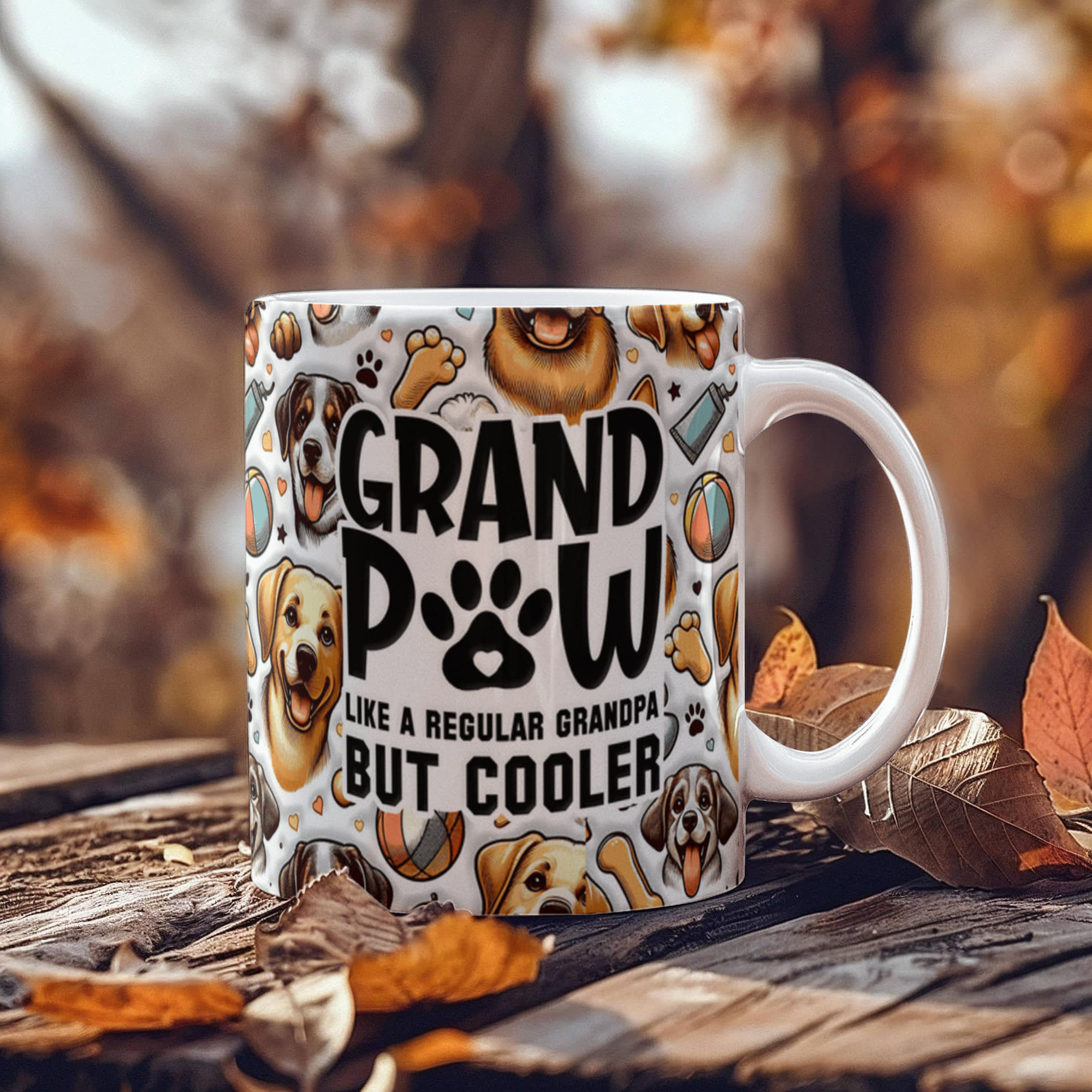 Grandpa Ceramic Mug-Funny & Heartfelt Coffee Mug Gift for Grandpa